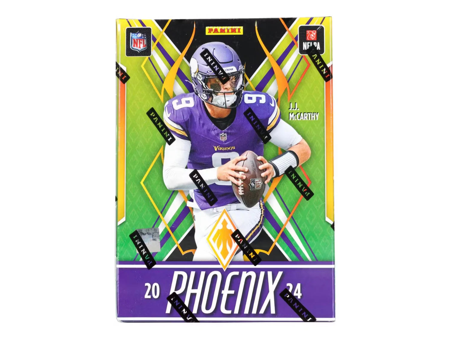 2024 Panini Phoenix Football Blaster Box sealed retail box with Color Blast inserts and Phoenix parallels